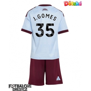Aston Villa Joao Gomes #35 Dětské Alternativní dres komplet 2026-27 Krátký Rukáv (+ trenýrky)